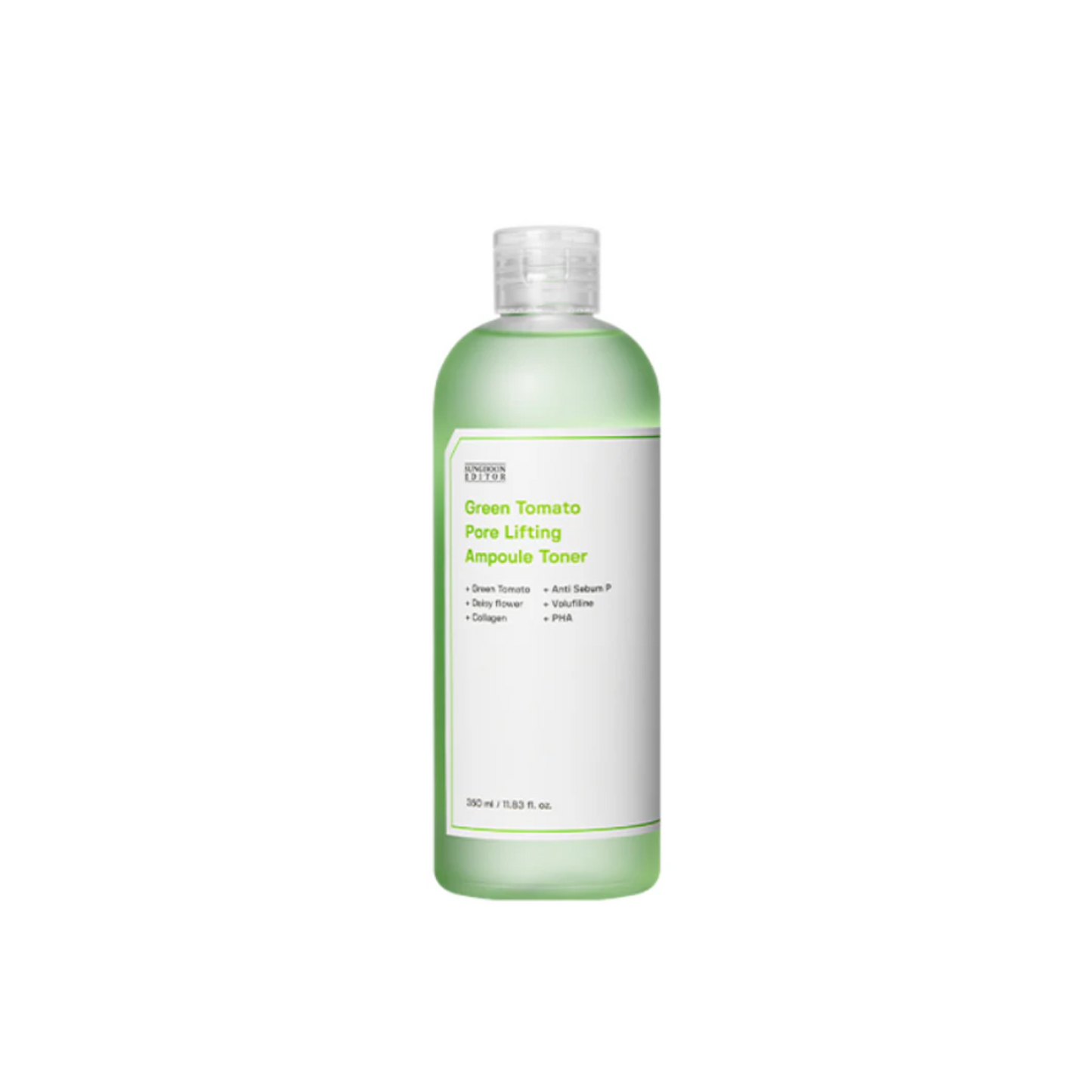 Sungboon Editor Green Tomato Pore Lifting Ampoule Toner 350ml - Shop K-Beauty in Australia