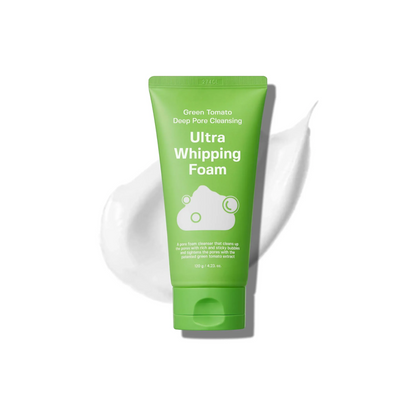Sungboon Editor Green Tomato Deep Pore Cleansing Ultra Whipping Foam 120g - Bulk Buy K-Beauty in Australia