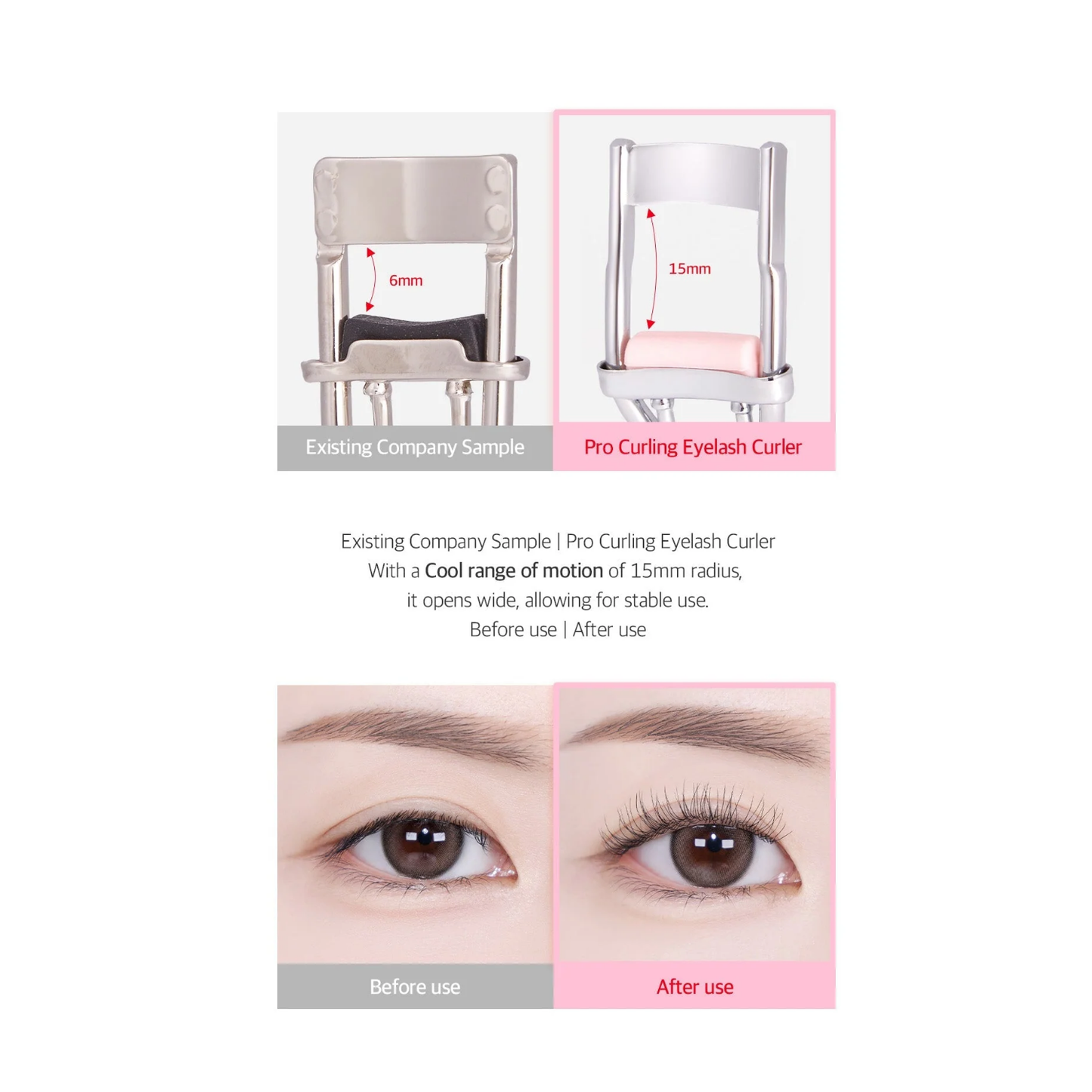 Pro Curling Parter Eyelash Curler