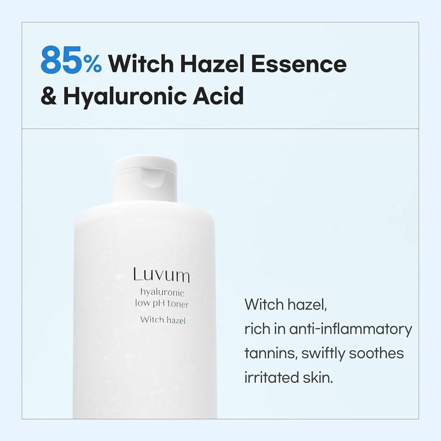 Witch Hazel Hyaluronic Low Ph Toner 300Ml