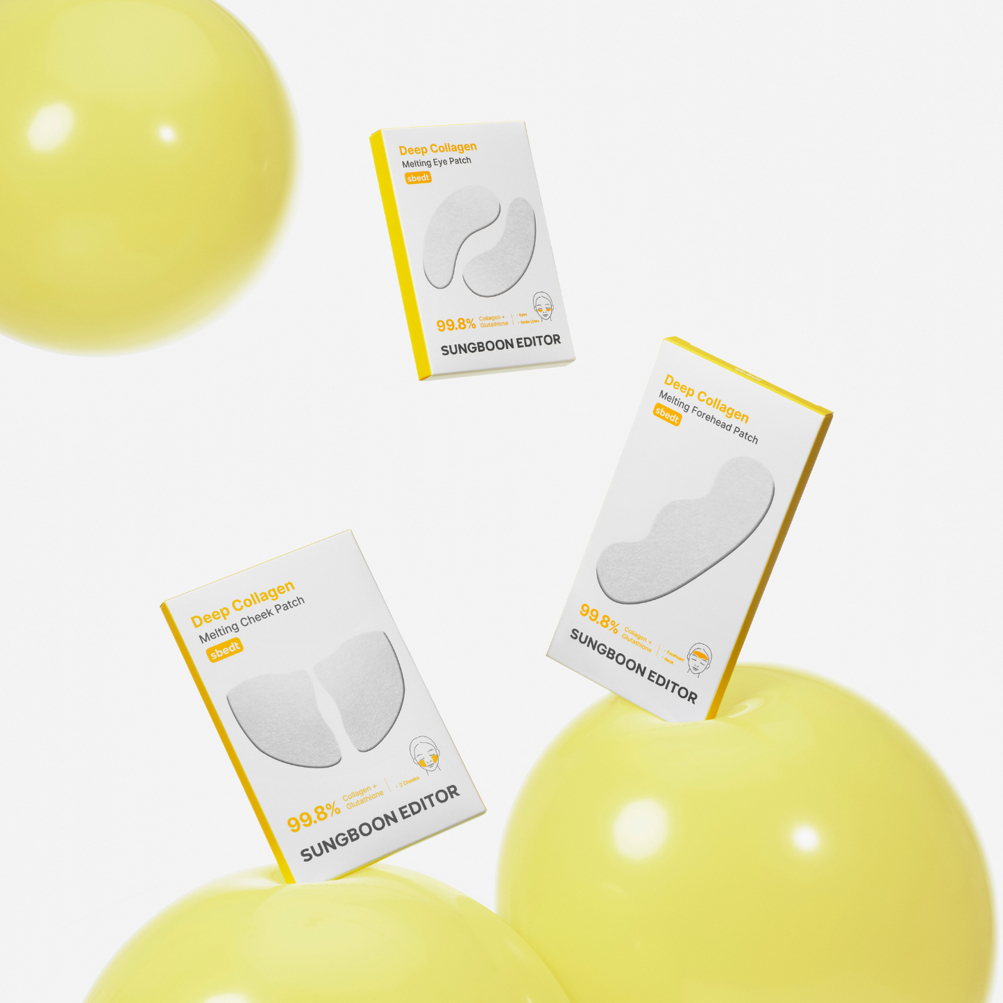 Sungboon Editor Deep Collagen Melting Patch Set (3ea+3ea) - Bulk Buy K-Beauty in Australia