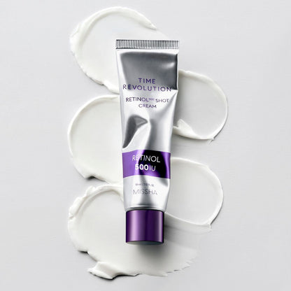 Missha Time Revolution Retinol 500 Shot Cream 60ml - Shop K-Beauty in Australia