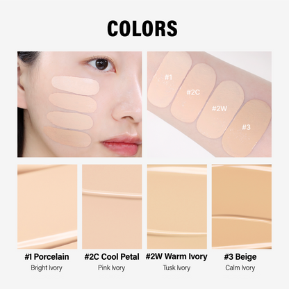 Too Cool For School Fixing Nude Cushion 12g + Refill - Shop K-Beauty in Australia