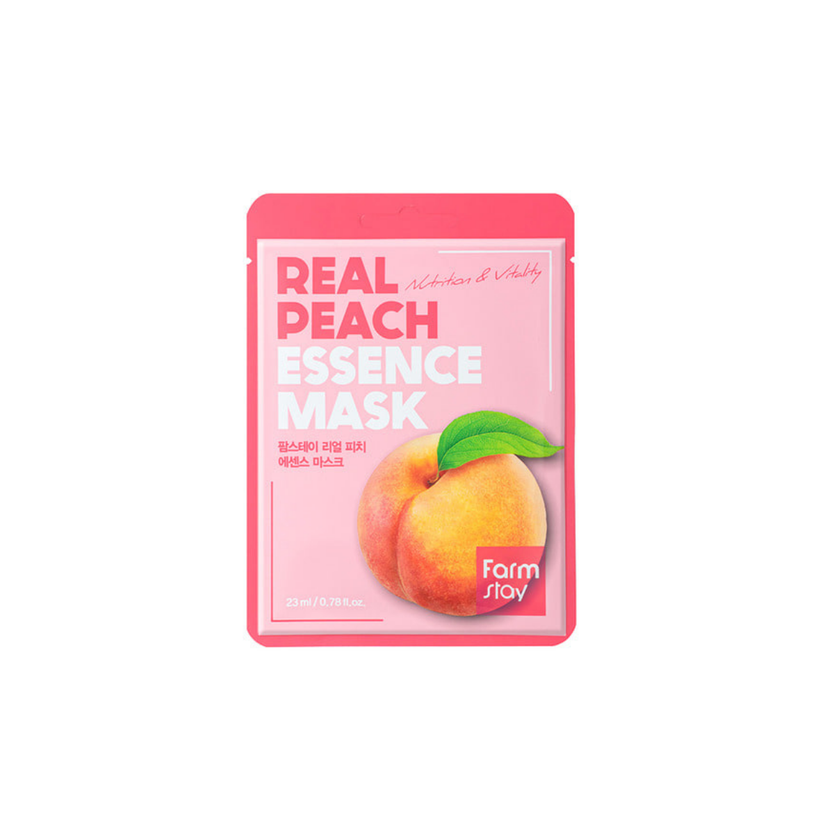 Farmstay Real Peach Essence Mask 1pc - Shop K-Beauty in Australia