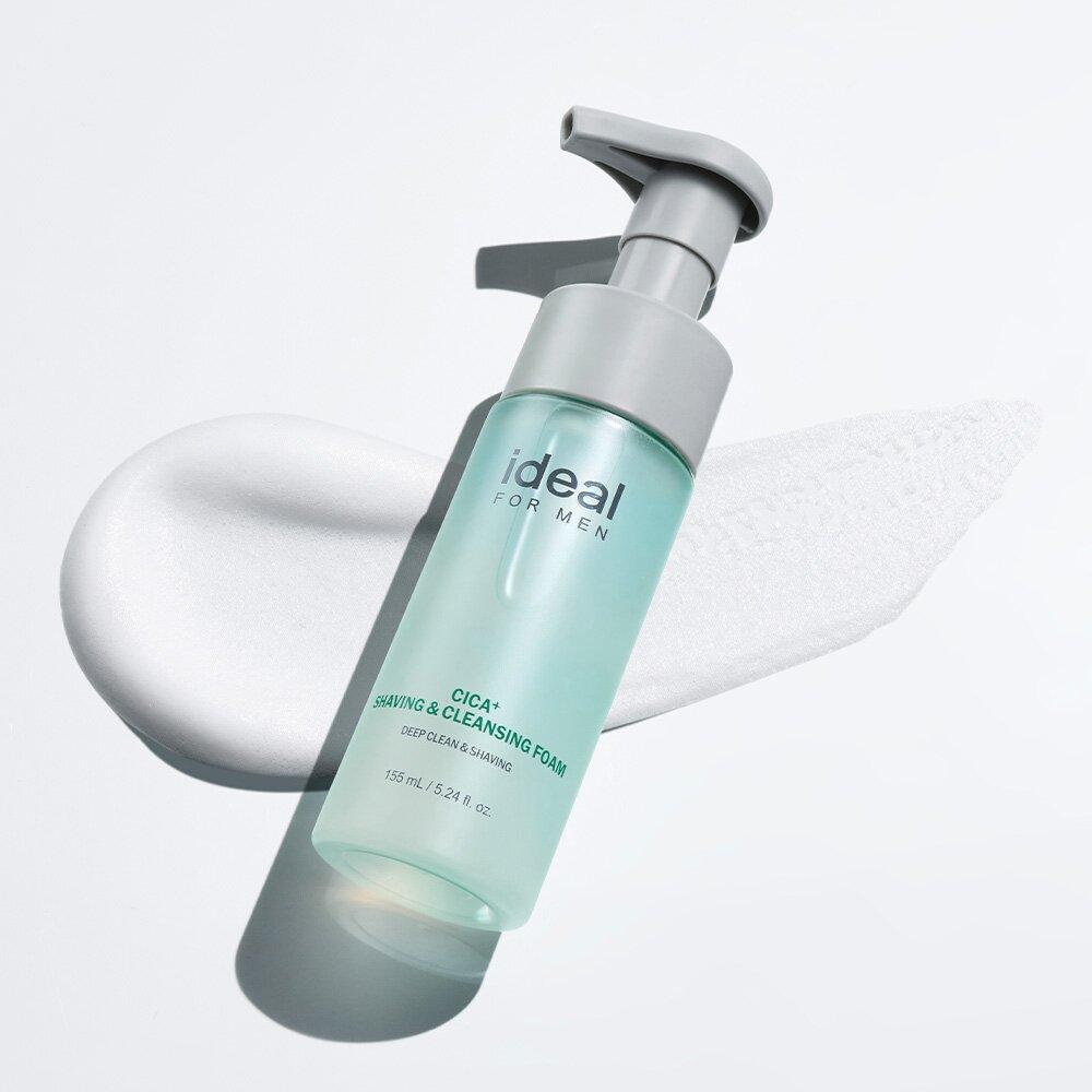 Ideal For Men Cica Plus Shaving and Cleansing Foam 155mL | La Cosmetique Australia