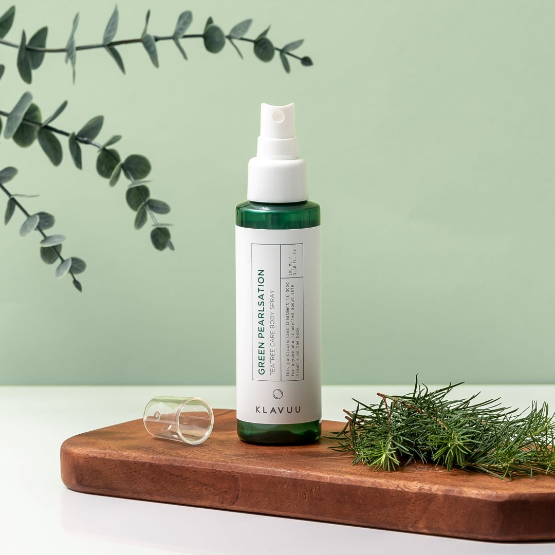 Klavuu Green Pearlsation Teatree Care Body Spray 100ml - Shop K-Beauty in Australia