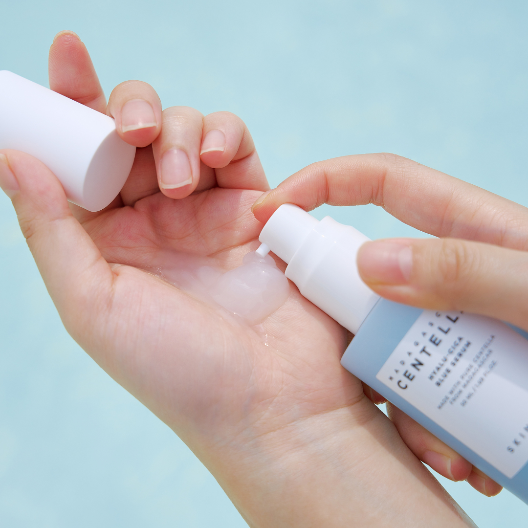 SKIN1004 Madagascar Centella Hyalu-Cica Blue Serum 50mL - Shop K-Beauty in Australia