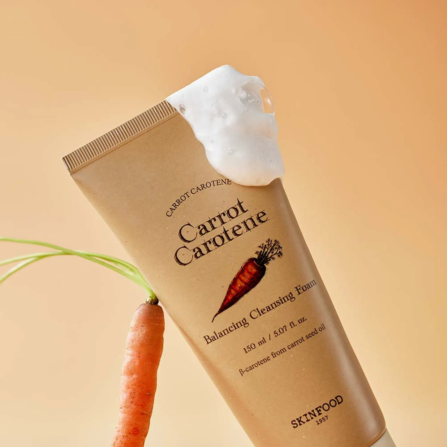 Carrot Carotrne Balancing Cleansing Foam [150ml]