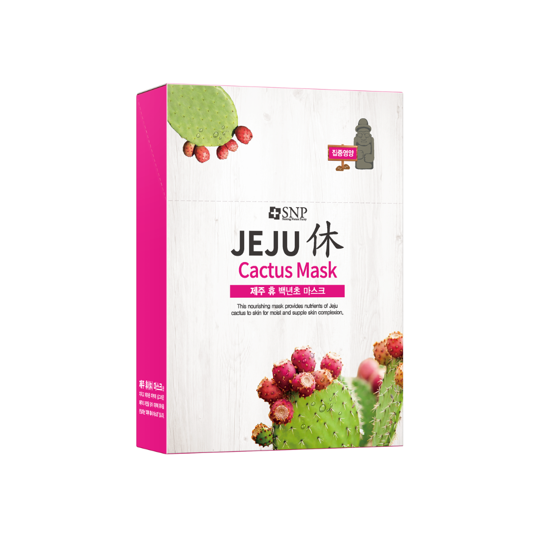 Jeju Cactus Mask 10pcs/Box