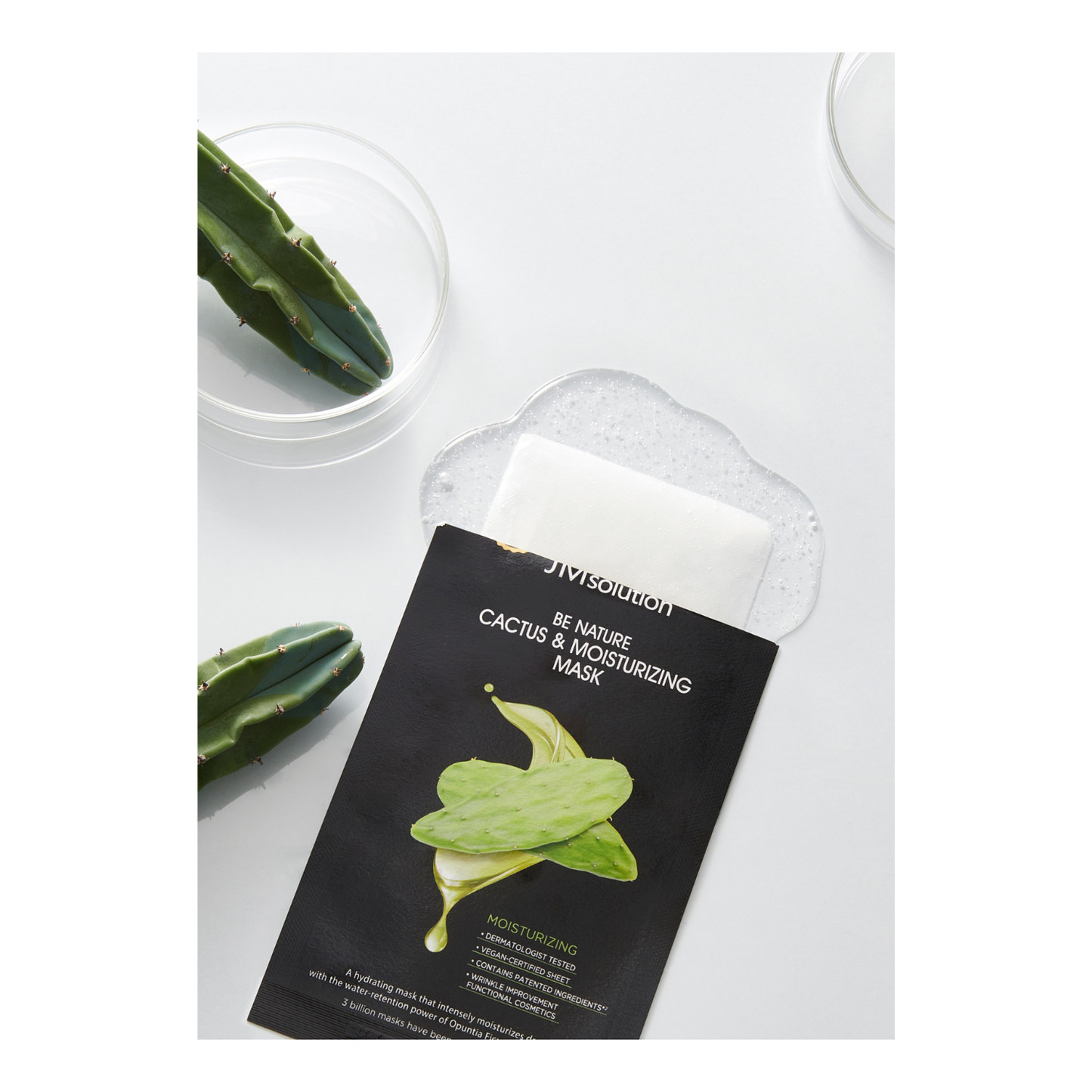 JM Solution Be Nature Cactus & Moisturizing Mask Box 10pcs - Bulk Buy  K-Beauty in Australia