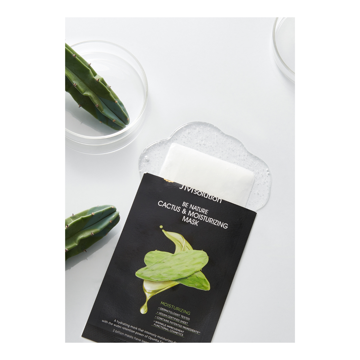 JM Solution Be Nature Cactus & Moisturizing Mask Box 10pcs - Bulk Buy  K-Beauty in Australia