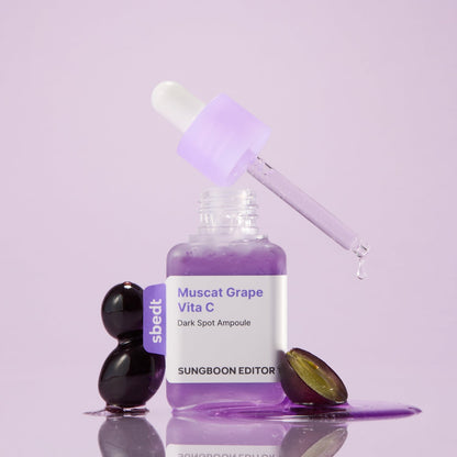 Sungboon Editor Muscat Grape Vita C Brightening Ampoule 40ml - Shop K-Beauty in Australia