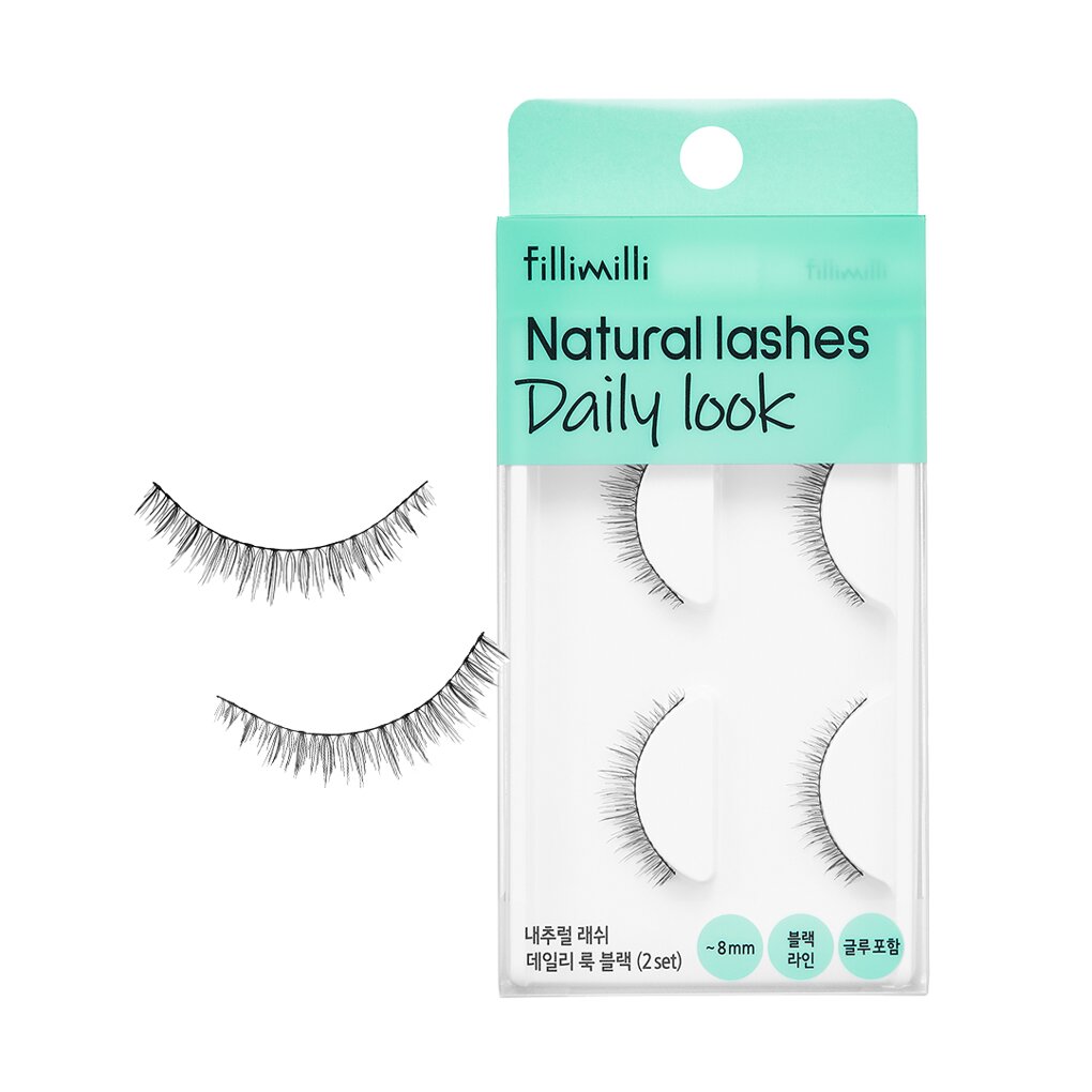 Natural Lashes Daily Look Black