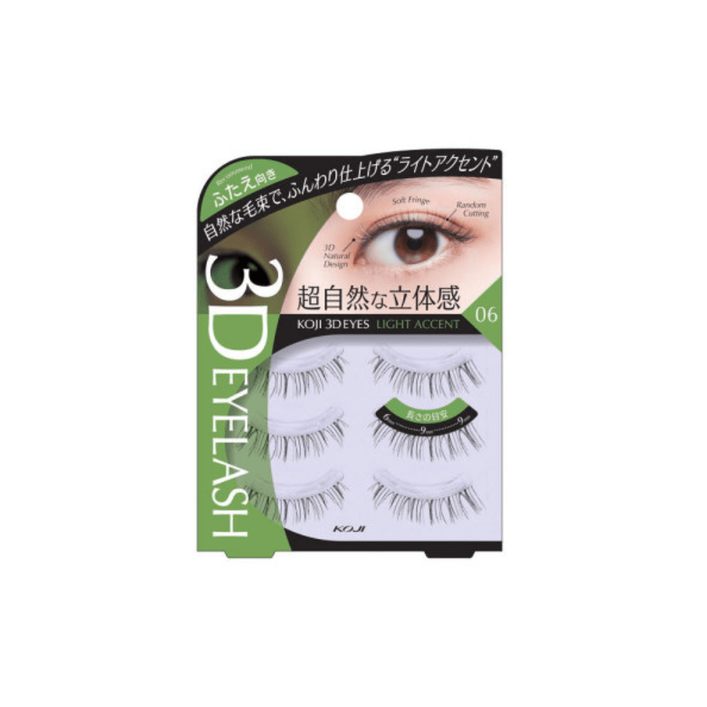 Koji 3D Eyes Eyelash 06 - Light Accent