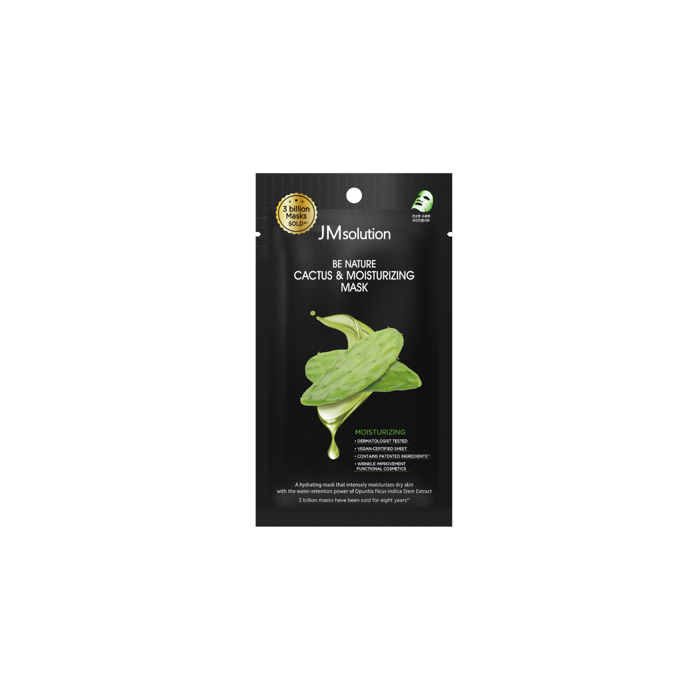 JM Solution Be Nature Cactus & Moisturizing Mask Box 10pcs - Bulk Buy  K-Beauty in Australia