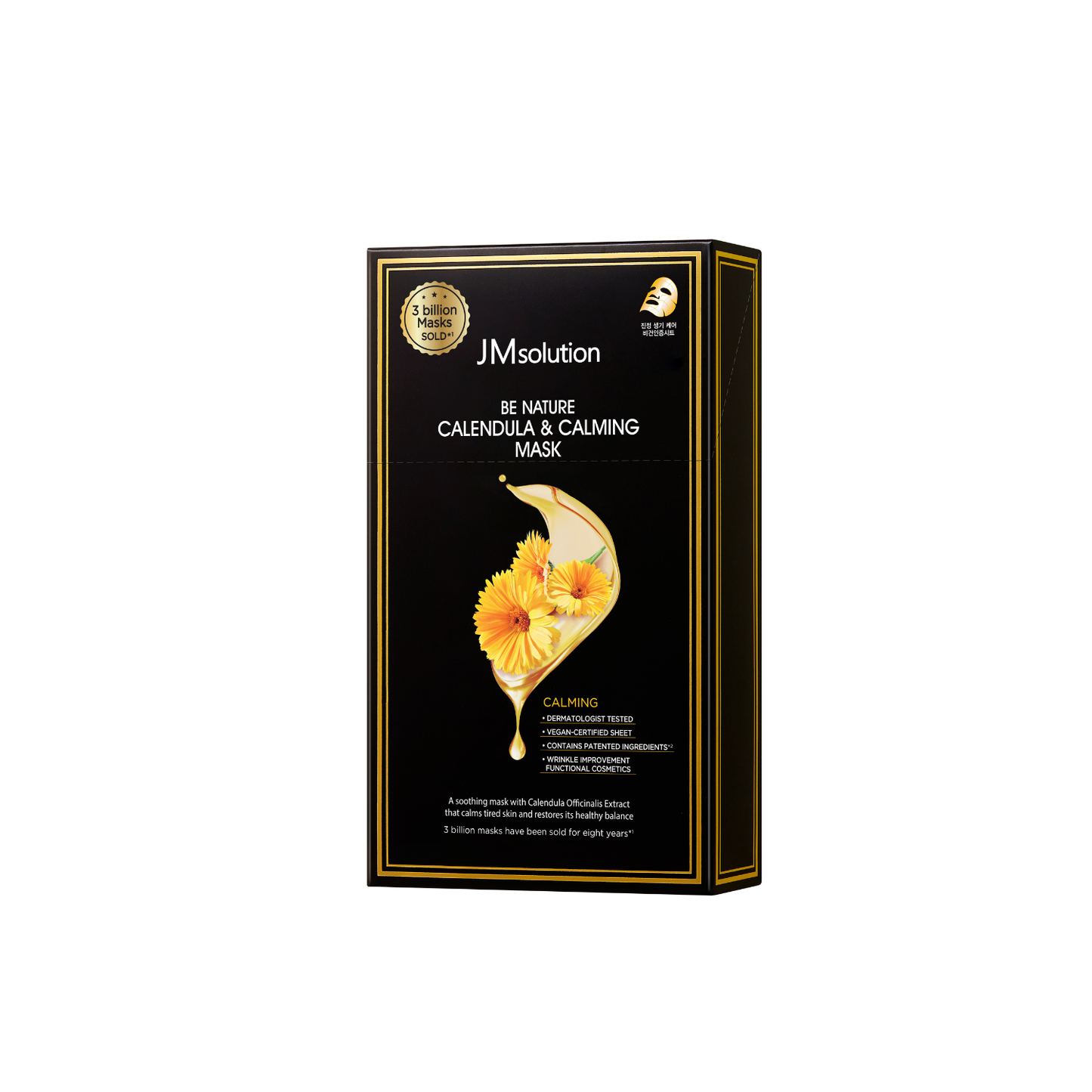 JM Solution Be Nature Calendula & Calming Mask Box 10pcs - Bulk Buy  K-Beauty in Australia