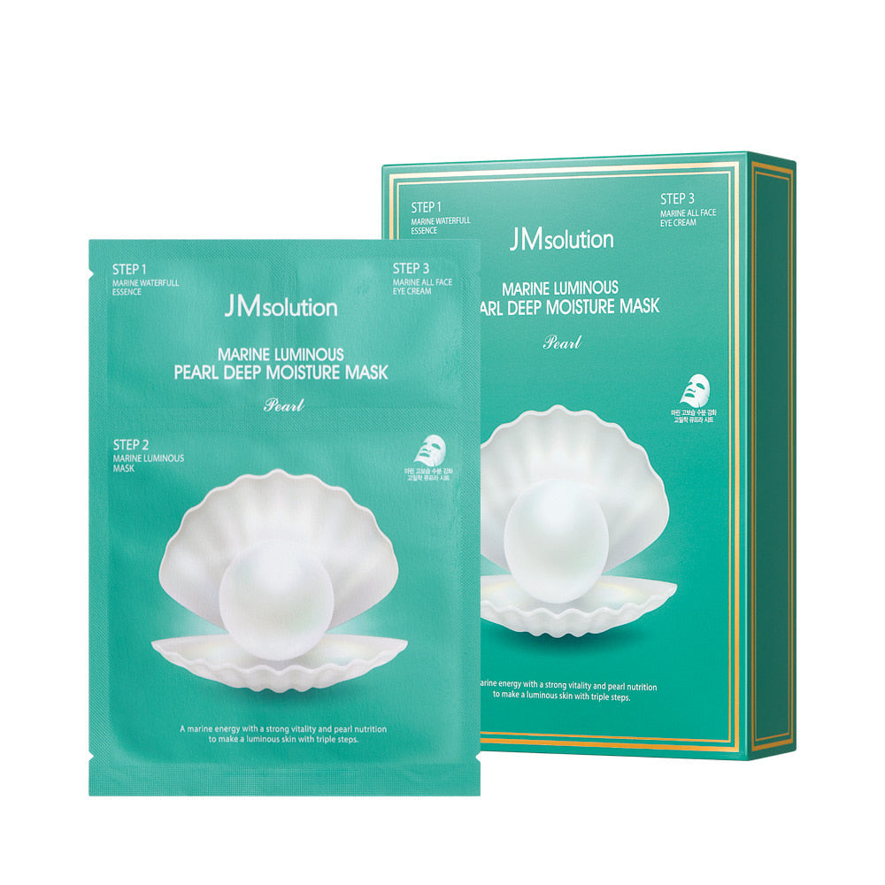 Marine Luminous Pearl Deep Moisture Mask Pearl 10 Pieces