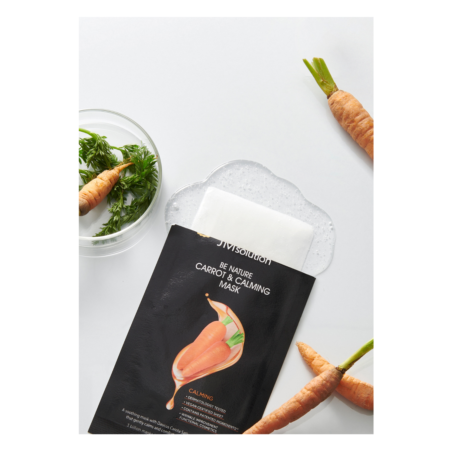 JM Solution Be Nature Carrot & Calming Mask Box 10pcs - Bulk Buy  K-Beauty in Australia