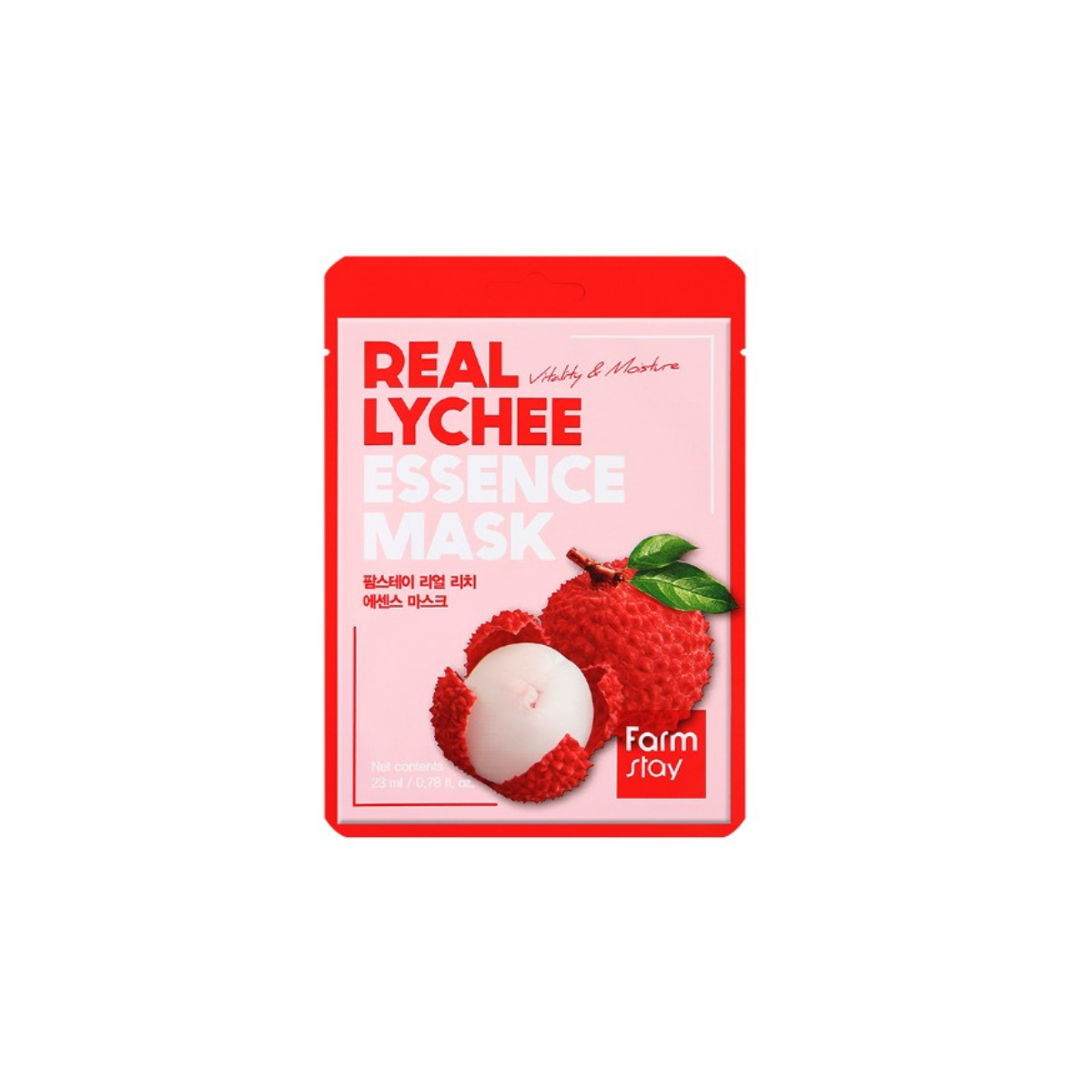 Farmstay Real Lychee Essence Mask 1pc - Shop K-Beauty in Australia