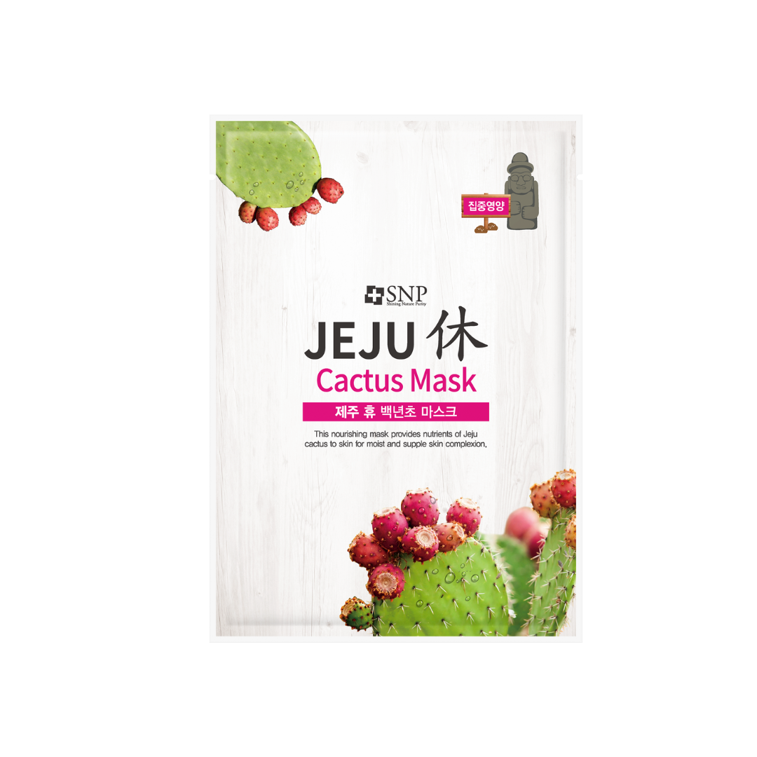 SNP Jeju Cactus Mask - La Cosmetique