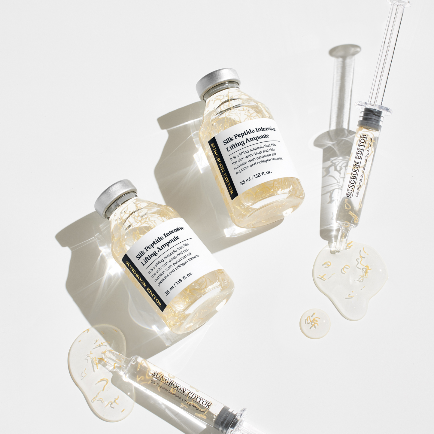 Sungboon Editor Silk Peptide Intensive Lifting Ampoule 60ml - Shop K-Beauty in Australia