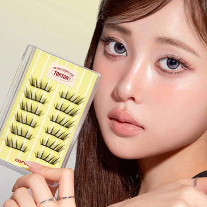 Toktokhara No Glue Half Eyelash [24pcs]