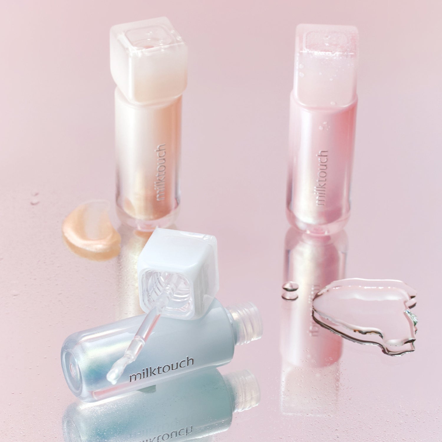Milk Touch Dew Stain Sheer Aurora Gloss (3 Shades) - Bulk Buy K-Beauty in Australia
