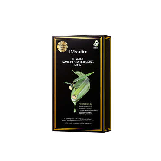 JM Solution Be Nature Bamboo & Moisturizing Mask Box 10pcs - Bulk Buy  K-Beauty in Australia
