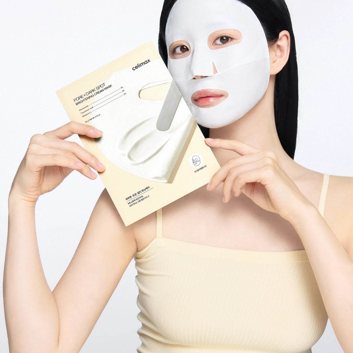 Pore+Dark Spot Brightening Cream Mask [1pc]