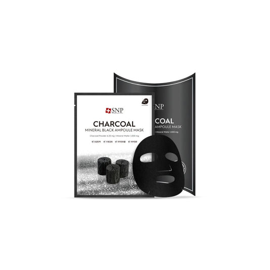 Charcoal Mineral Black Ampoule Mask 10pcs/Box