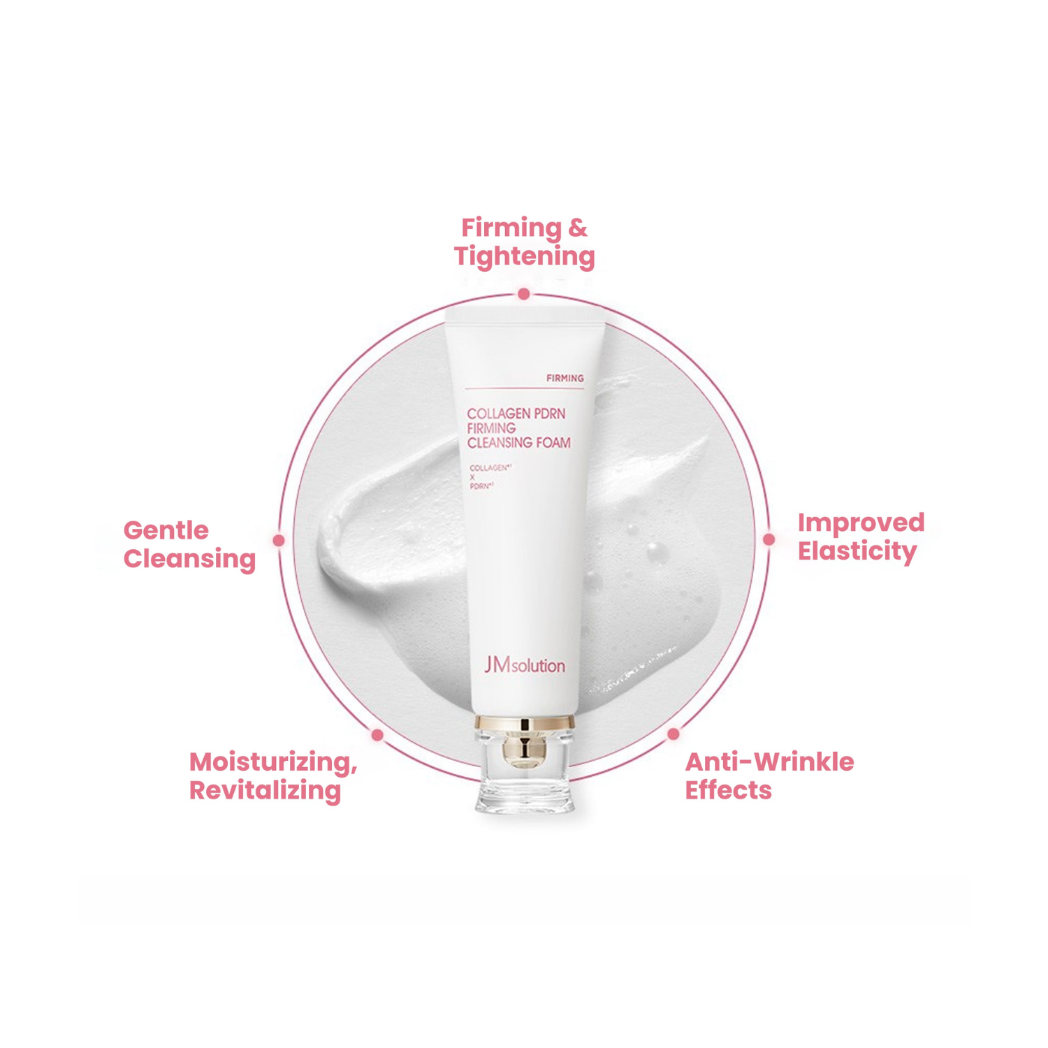 JM Solution Collagen Pdrn Firming Cleansing Foam 120ml - Bulk Buy  K-Beauty in Australia