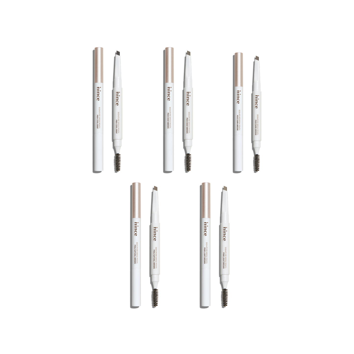Hince Signature Brow Pencil (5 Shades) - Shop K-Beauty in Australia