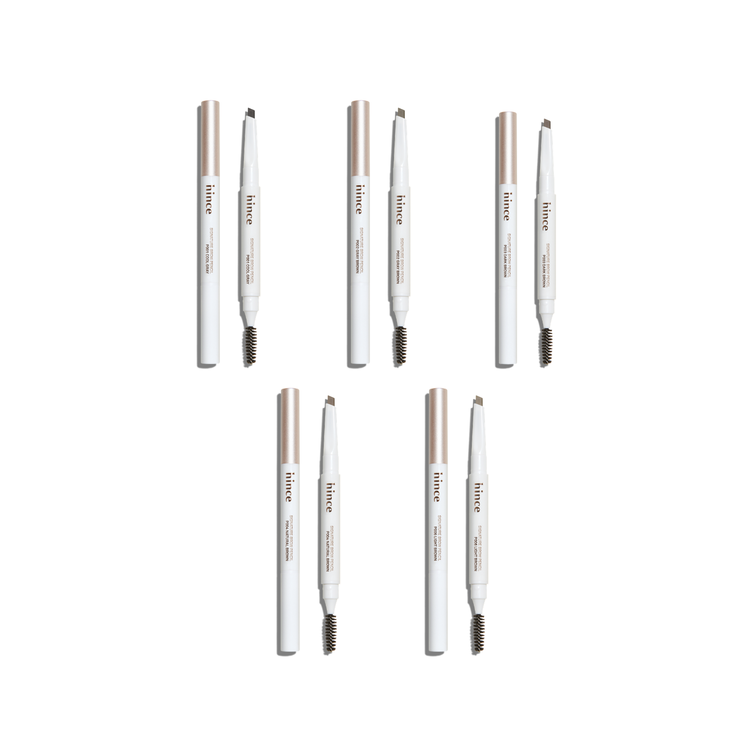 Hince Signature Brow Pencil (5 Shades) - Shop K-Beauty in Australia