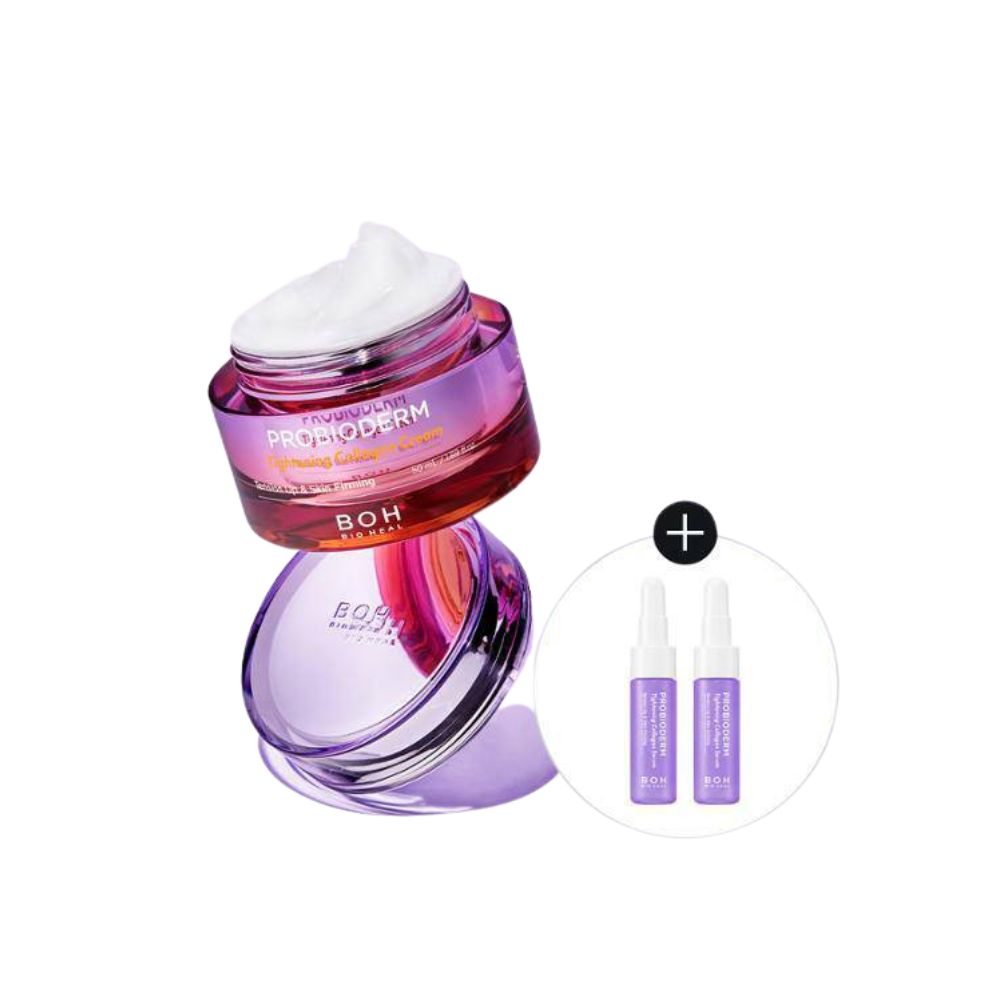 Probioderm Tightening Collagen Cream Special Set (50ml Cream +Ampoule 7ml*2)