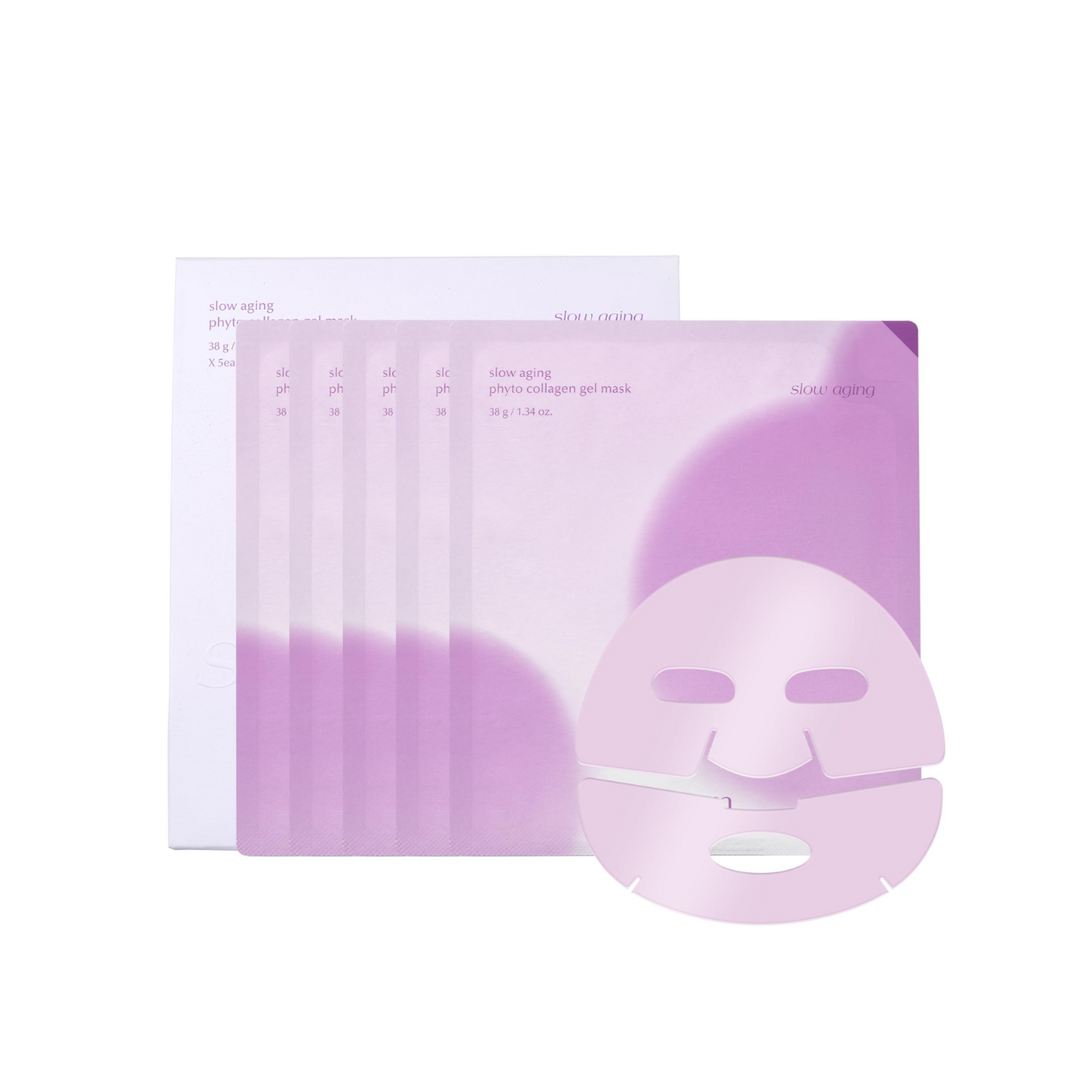 Slow Aging Phyto Collagen Gel Mask 5pcs/box