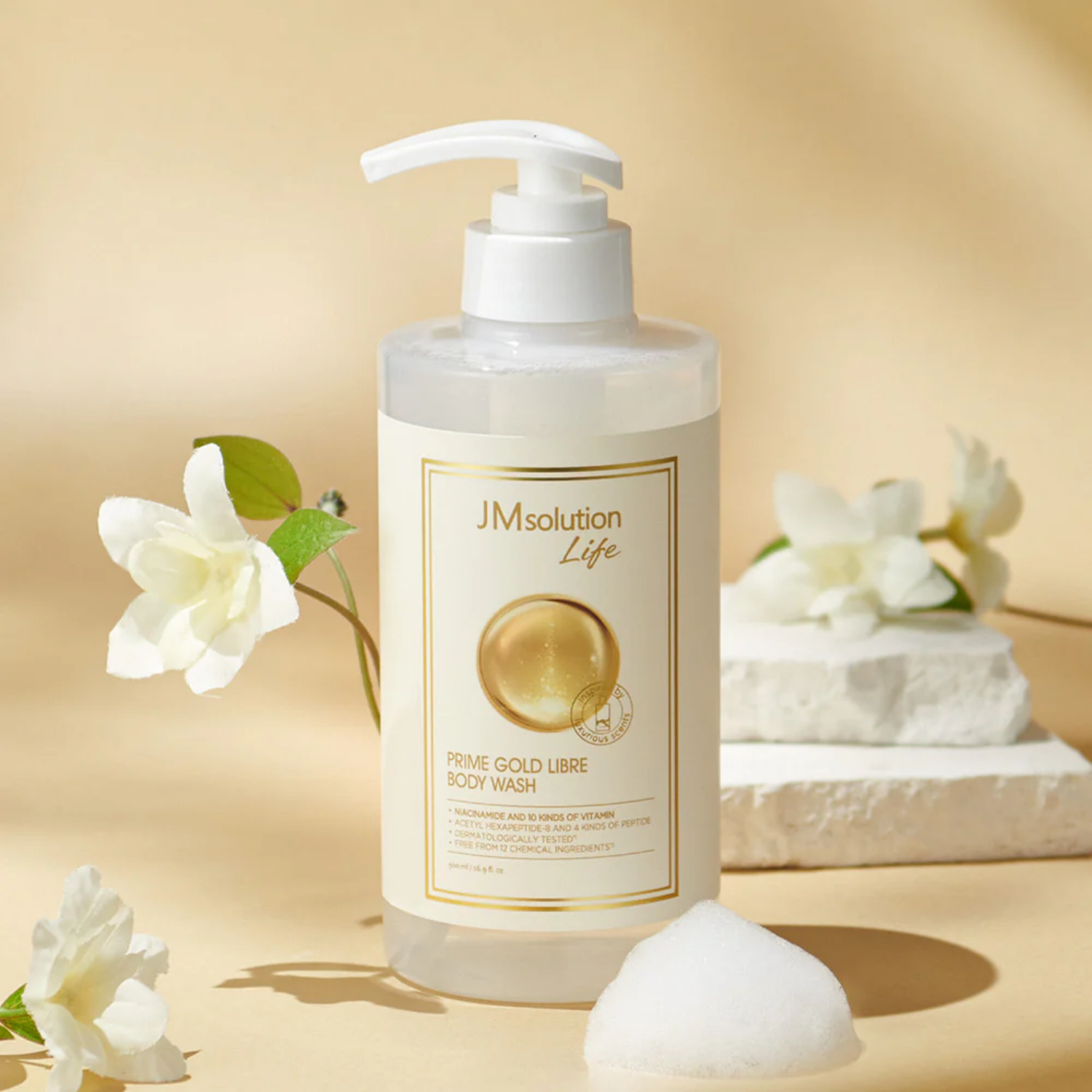 JM Solution Life Prime Gold Libre Body Wash 500ml - Bulk Buy  K-Beauty in Australia
