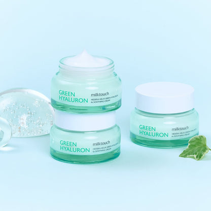 Milk Touch Hedera Helix Green Hyaluron 6Sec Moisture Cream 50ml - Bulk Buy K-Beauty in Australia