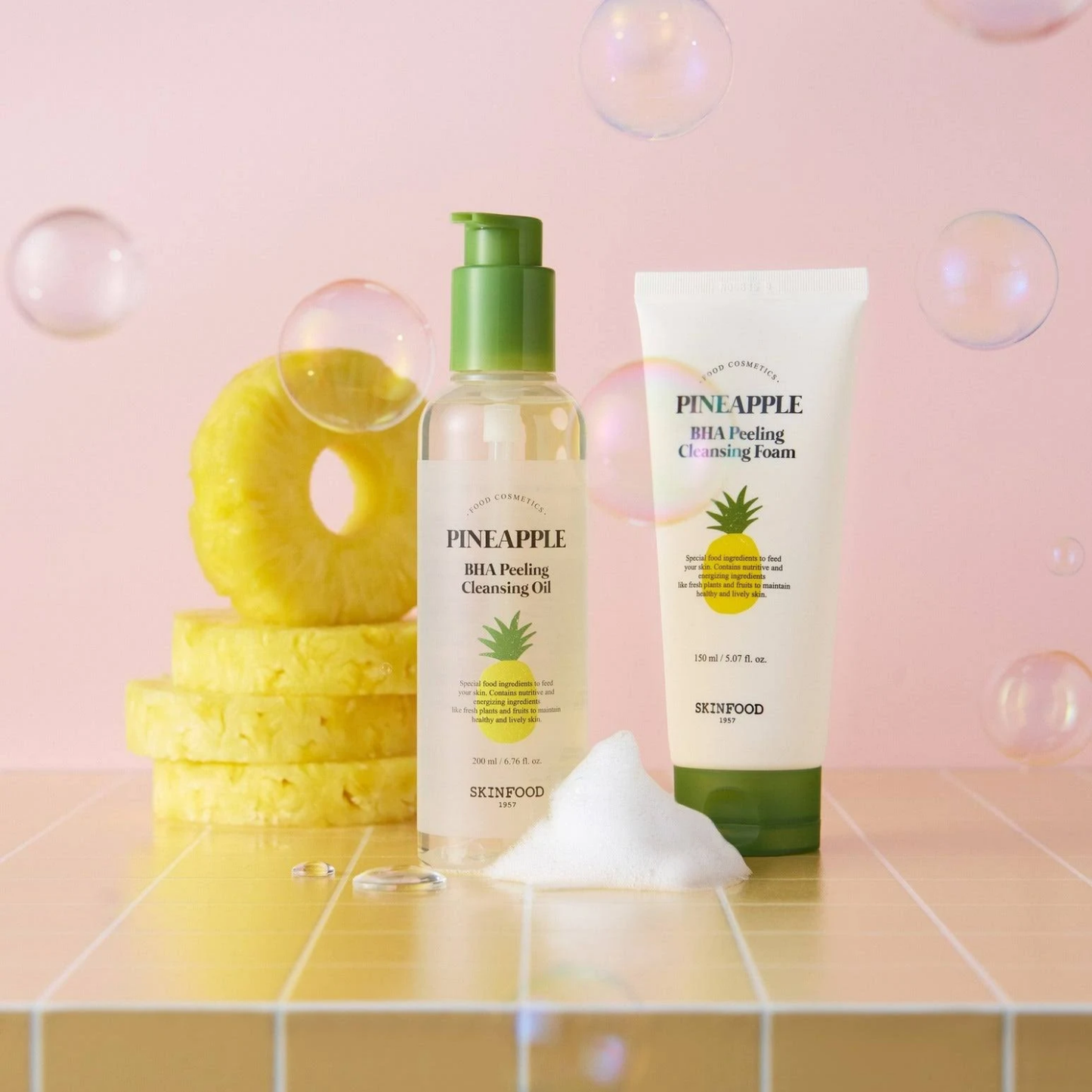 Pineapple BHA Peeling Cleansing Foam [150ml]