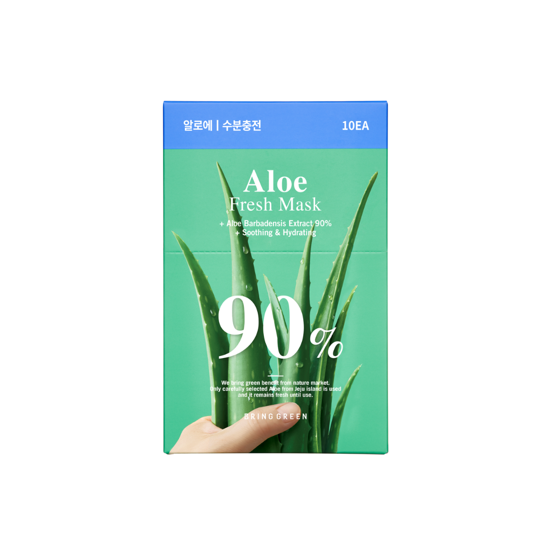 Aloe 90% Fresh Mask 10PCS/BOX