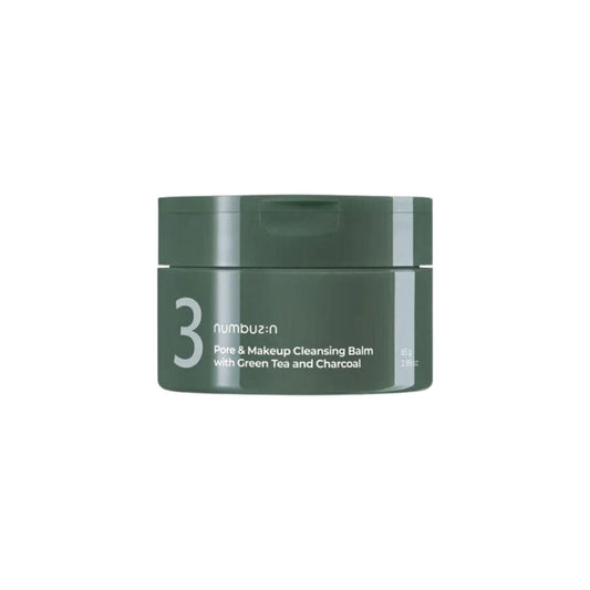 No. 3 Pore & Makeup Cleansing Balm with Green Tea and Charcoal 85g