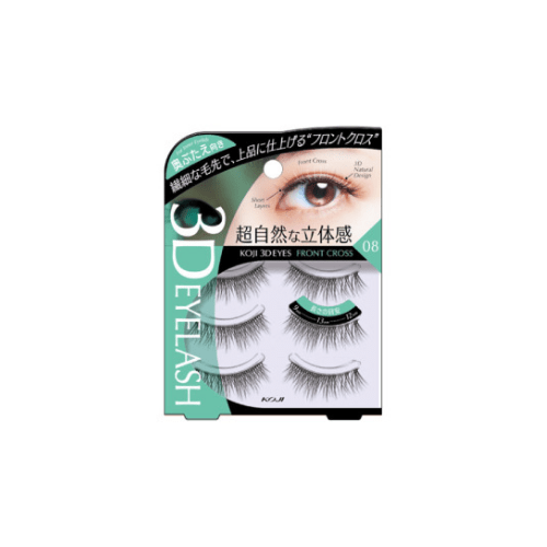 Koji 3D Eyes Eyelash 08 - Front Cross