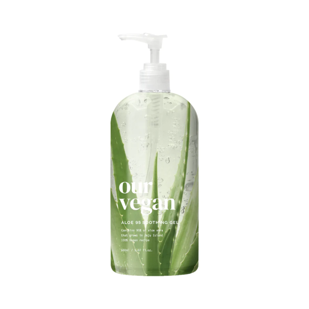 Our Vegan Aloe 95 Soothing Gel 500ml