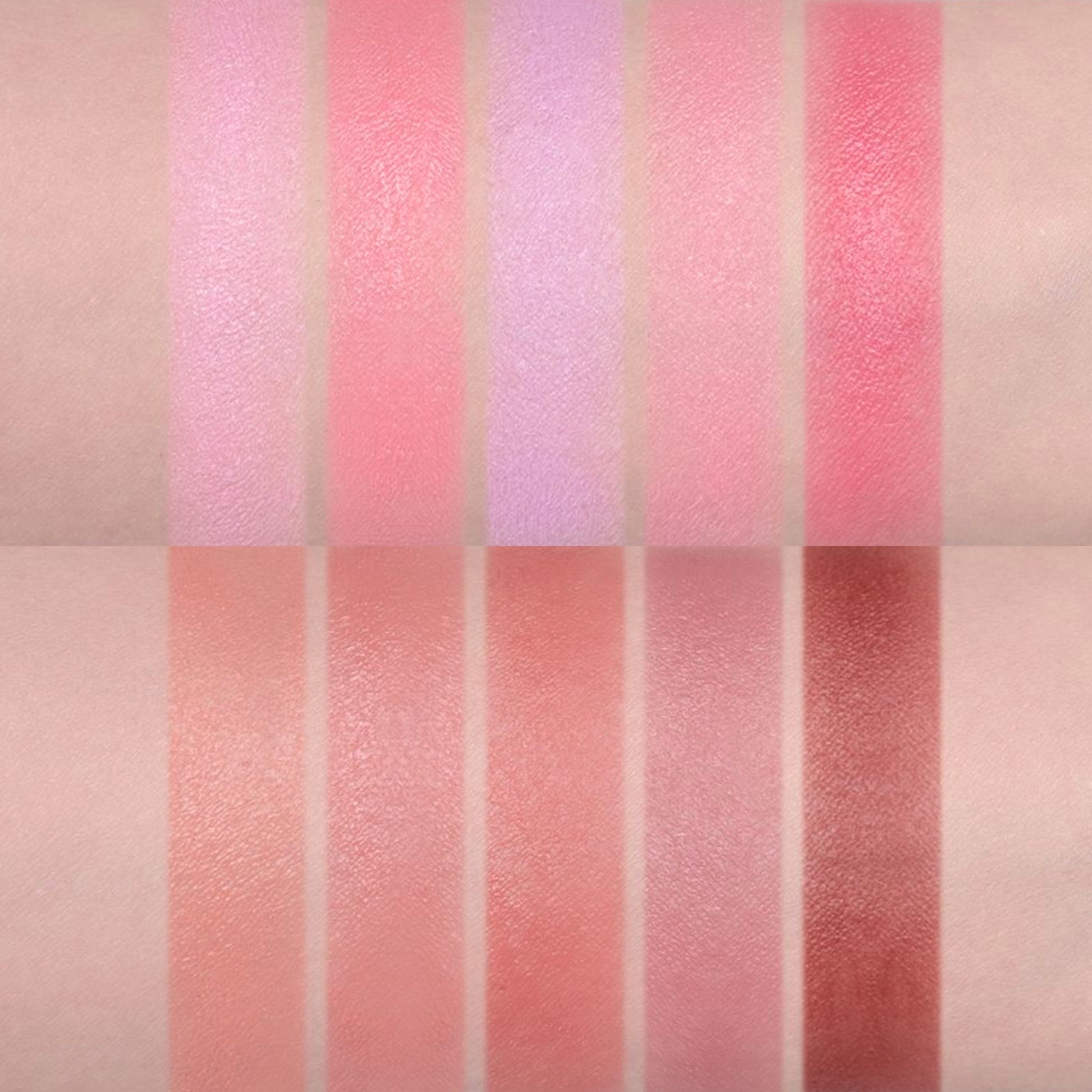 Banila Co B. By Banila Romantic Blush Lip & Cheek in soft pink, creamy blush with a smooth, blendable texture.