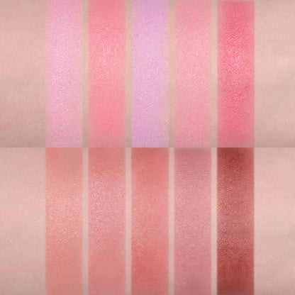 Banila Co B. By Banila Romantic Blush Lip & Cheek in soft pink, creamy blush with a smooth, blendable texture.