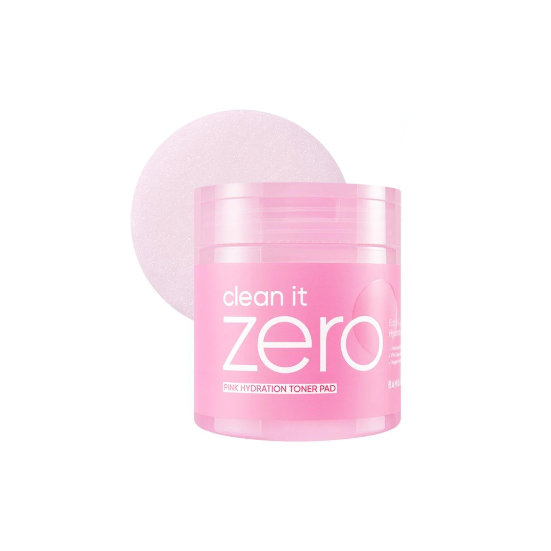 Clean It Zero Pink Hydration Toner Pad 235ml