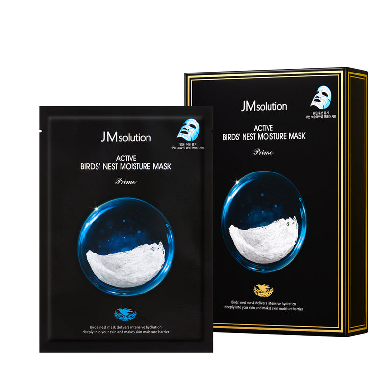 Active Birds' Nest Moisture Mask Prime (10 sheets/box)