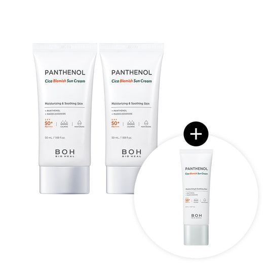 Panthenol Cica Blemish Sun Cream 1+1 + 20mL Gift