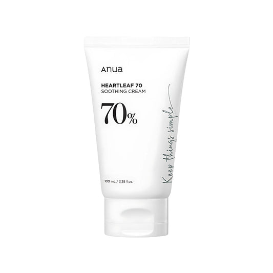 Anua Heartleaf 70% Soothing Cream 100ml  - Pharmacoo K-beauty Wholesale