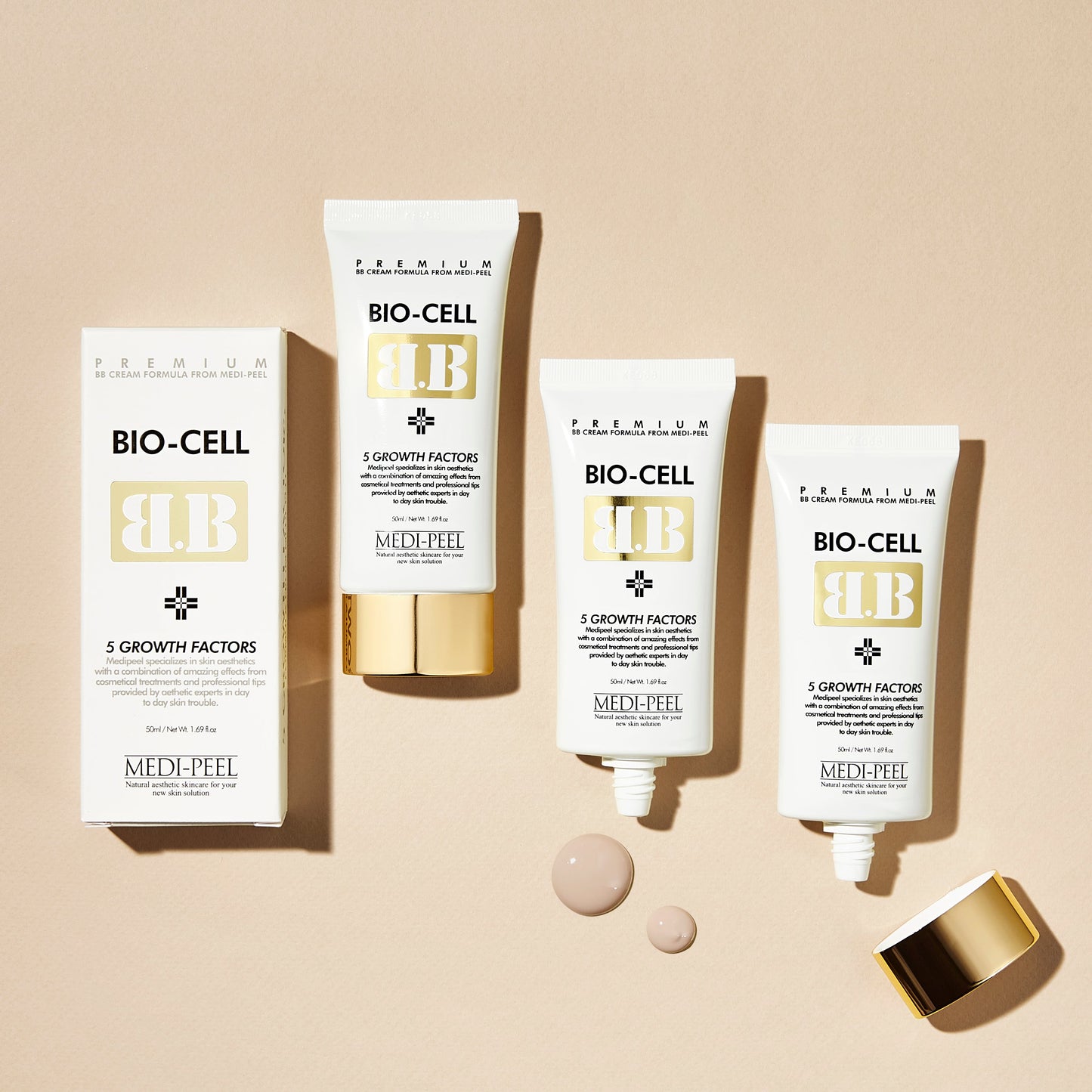 Bio-Cell BB Cream 50ml - 10 Pcs (valid till February 2026）