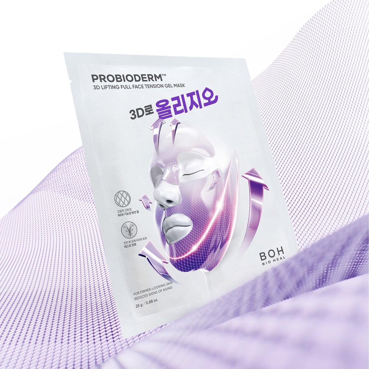 BIOHEAL BOH Probioderm™ 3D Lifting Full Face Tension Gel Mask